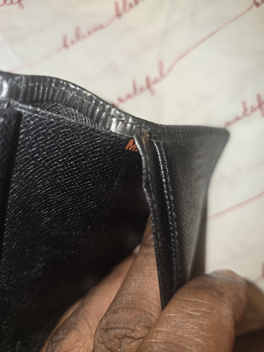 Louis Vuitton Black Mini Epi Wallet - Picture 10 of 15